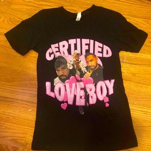 It’s a Certified Lover Boy Drake shirt!